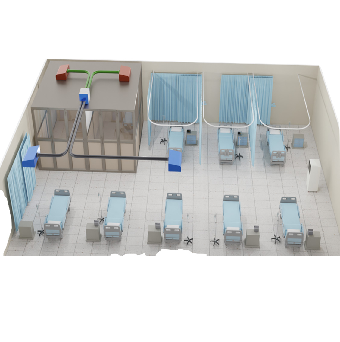 Negative Pressure Enclosure